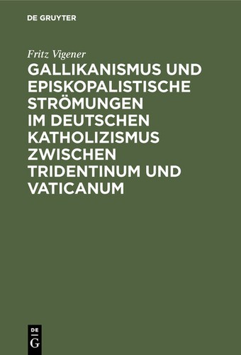 Gallikanismus und